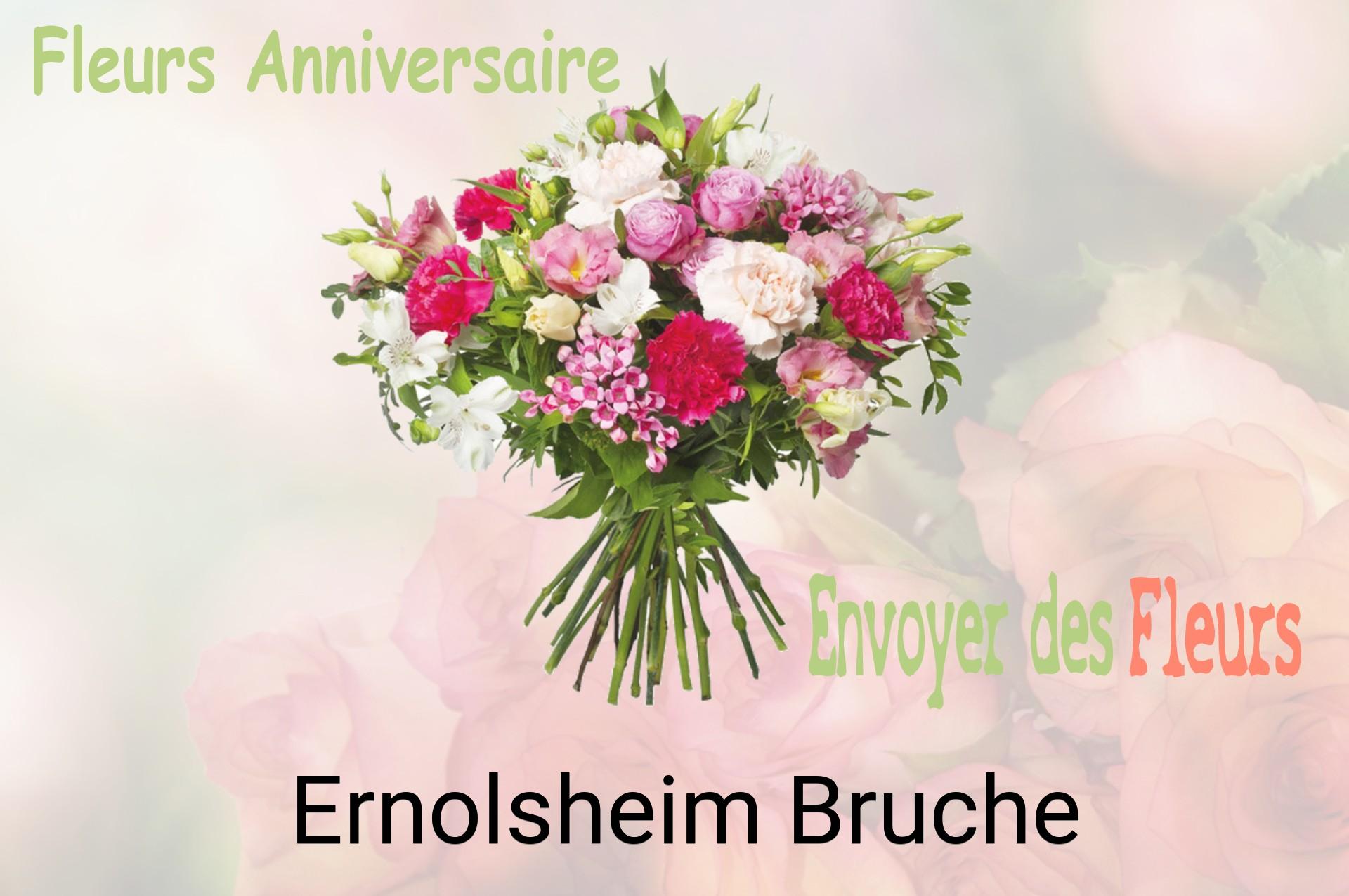 Bouquet de fleurs d’anniversaire livré à Ernolsheim-Bruche