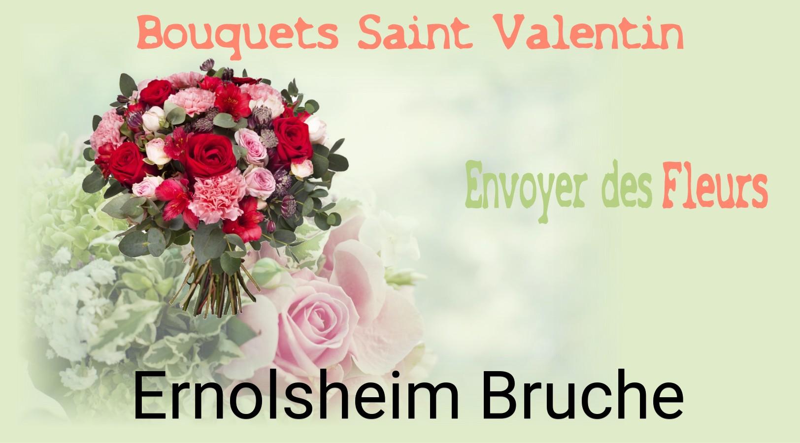 Roses de Saint-Valentin livrées à Ernolsheim-Bruche